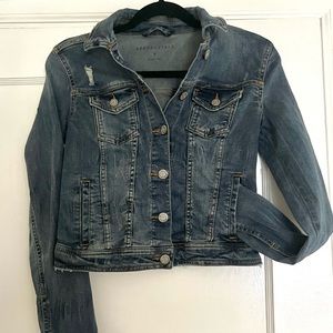 Aeropostale Button Down Denim Jean Coat Jacket